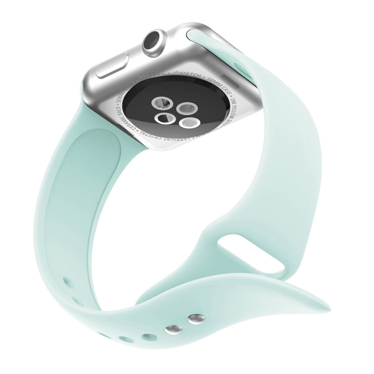 Double Rivets Silicone Watch Band for Apple Watch Series 3 & 2 & 1 42mm, Apple Watch 42mm